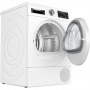 Bosch | WQG245AMSN Series 6 | Dryer Machine | Energy efficiency class A++ | Front loading | 9 kg | Sensitive dry | LED | Depth 6 - 3